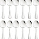 Browne - CELINE 7.3" Stainless Steel Dessert Spoon, Pack of 12 - 502502