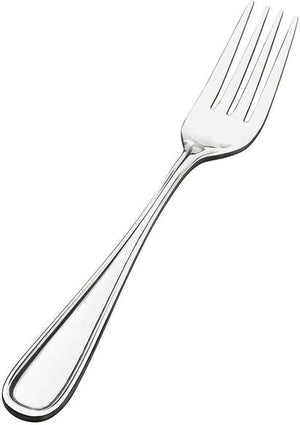 Browne - CELINE 7.3" Stainless Steel Dinner Fork, Pack of 12 - 502503