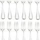 Browne - CELINE 7.3" Stainless Steel Dinner Fork, Pack of 12 - 502503