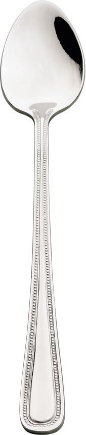 Browne - CONTOUR 7.5" Stainless Steel Iced Tea Spoon, Pack of 12 - 502914