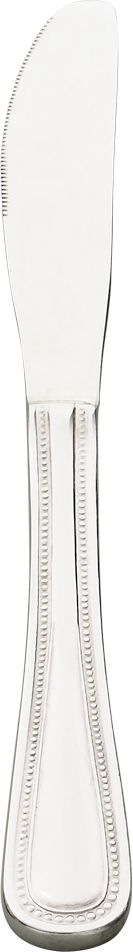 Browne - CONTOUR 8.9" Stainless Steel Serrated Dinner Knife, Pack of 12 - 502911S