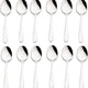 Browne - ECLIPSE 5" Stainless Steel Demi Tasse Spoon, Pack of 12 - 502125