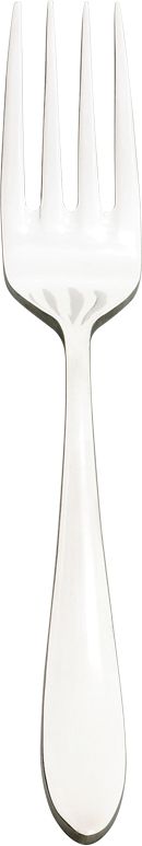 Browne - ECLIPSE 6.5" Stainless Steel Salad Fork, Pack of 12 - 502110