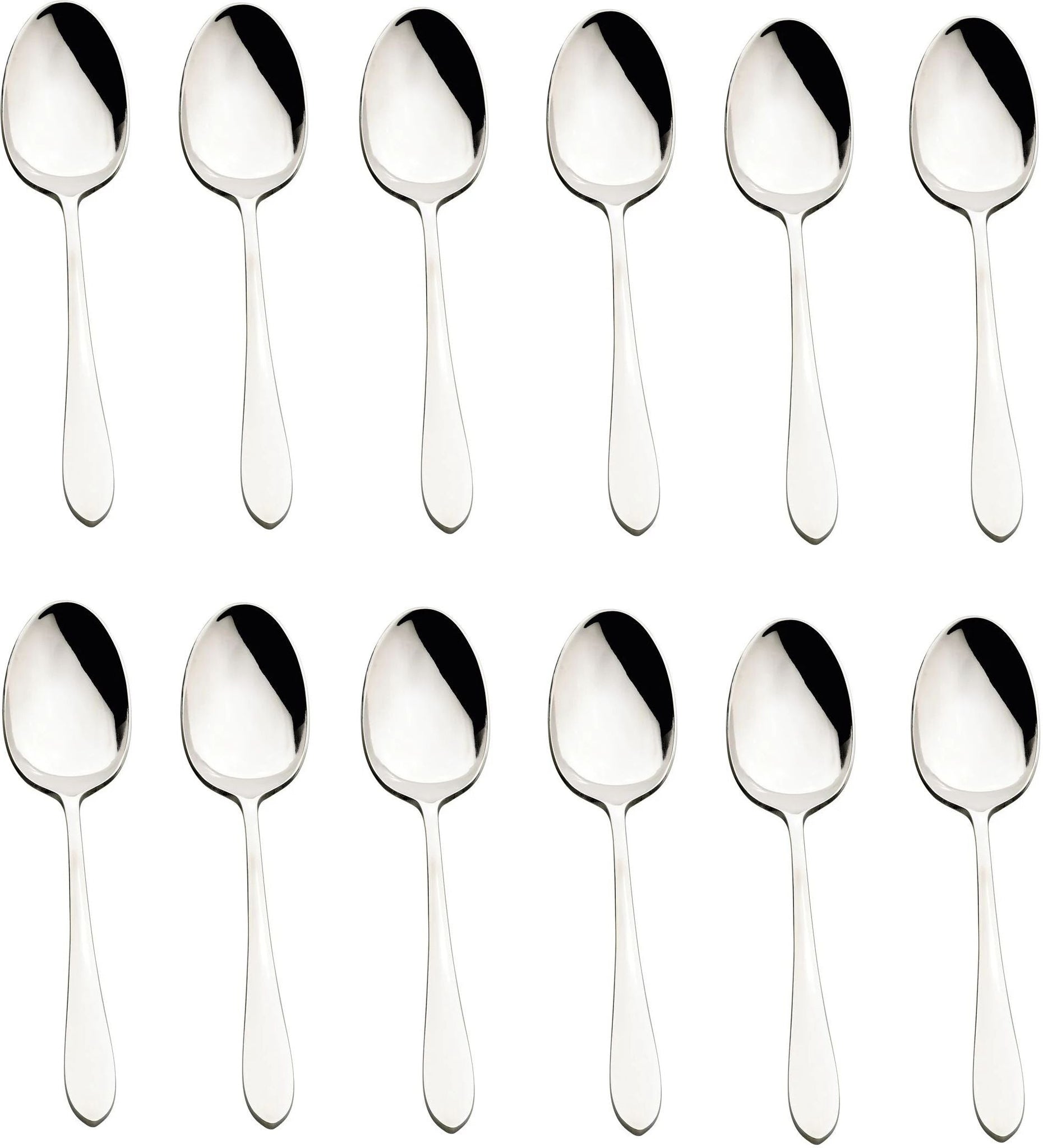 Browne - ECLIPSE 8" Stainless Steel Tablespoon, Pack of 12 - 502104