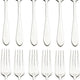 Browne - ECLIPSE 8.3" 12 PC Stainless Steel European Fork, Pack of 12 - 502105