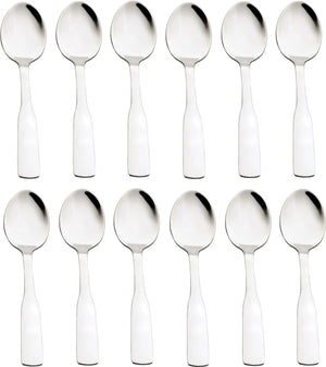 Browne - ELEGANCE 6" Stainless Steel Teaspoon, Pack of 12 - 502723