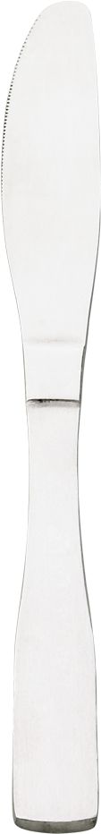 Browne - ELEGANCE 8.8" Stainless Steel Serrated Dinner Knife, Pack of 12 - 502711S