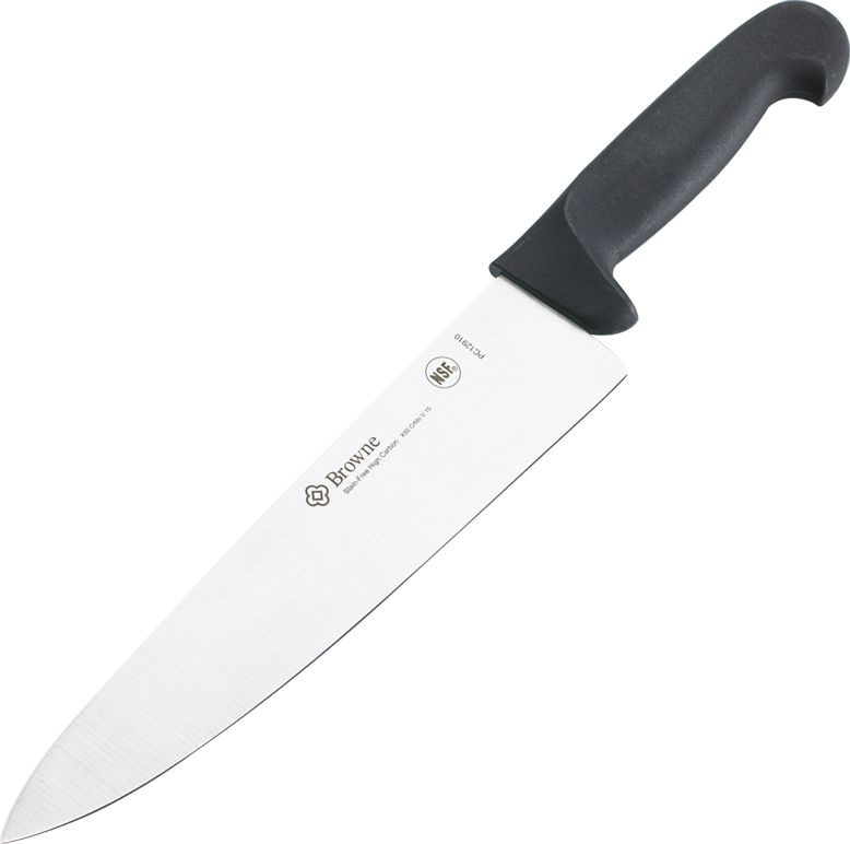 Browne - HALCO 10" Black Cook's Knife, Pack of 12 - PC12910