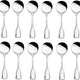 Browne - LAFAYETTE 7" Stainless Steel Round Soup Spoon, Pack of 12 - 502213