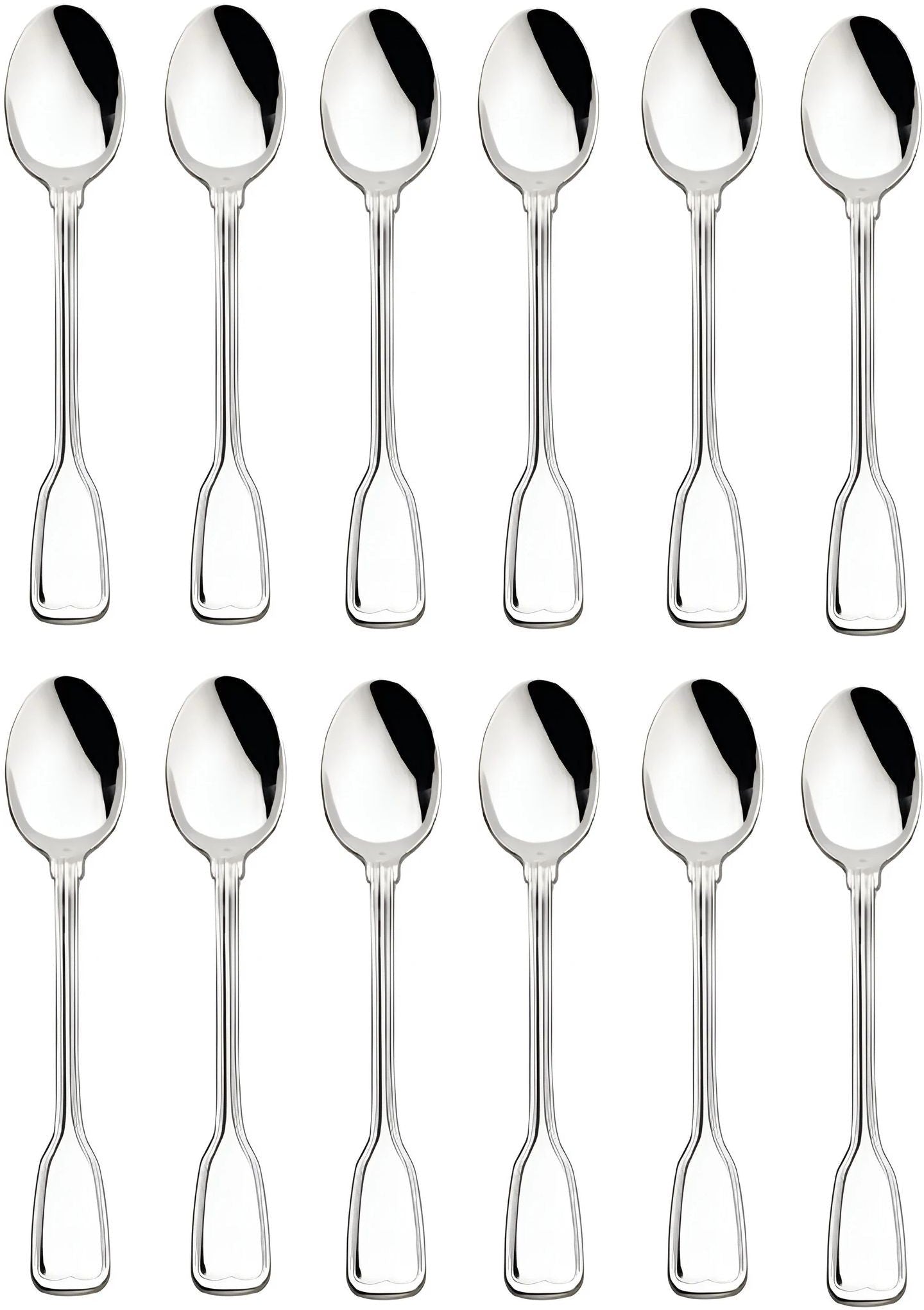 Browne - LAFAYETTE 7.3" Stainless Steel Iced Tea Spoon, Pack of 12 - 502214