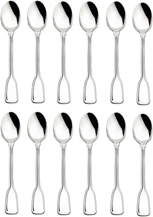 Browne - LAFAYETTE 7.3" Stainless Steel Iced Tea Spoon, Pack of 12 - 502214