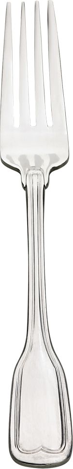 Browne - LAFAYETTE 8.3" Stainless Steel European Fork, Pack of 12 - 502205