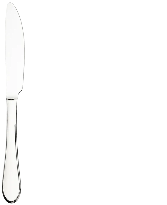 Browne - LUMINO 7" Stainless Steel Dessert Knife, Pack of 12 - 501421