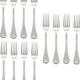 Browne - LUNA 6.5" Stainless Steel Salad Fork, Pack of 12 - 503210