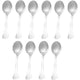 Browne - LUNA 7" Stainless Steel Dessert Spoon, Pack of 12 - 503202