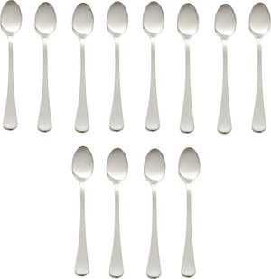 Browne - LUNA 7" Stainless Steel Iced Tea Spoon, Pack of 12 - 503214