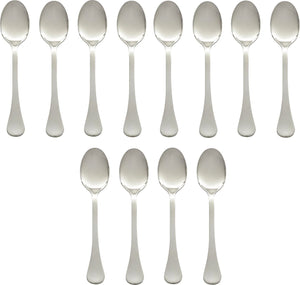 Browne - LUNA 8" Stainless Steel Table Spoon, Pack of 12 - 503204