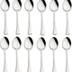 Browne - OXFORD 5" Stainless Steel Demi Tasse Spoon, Pack of 12 - 502025