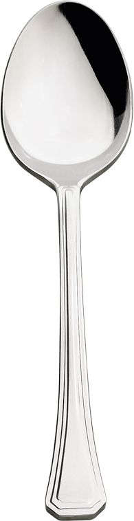 Browne - OXFORD 6.3" Stainless Steel Teaspoon, Pack of 12 - 502023