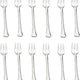 Browne - OXFORD 6.5" Stainless Steel Snail Fork, Pack of 12 - 502016