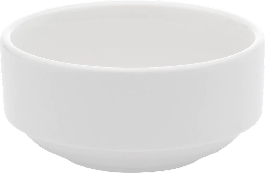 Browne - PALM 10.5 Oz White Stacking Bowl, Pack of 12 - 563950