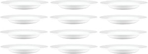 Browne - PALM 12" White Pasta Bowl, Pack of 12 - 563954