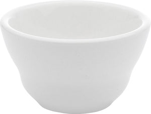 Browne - PALM 7 Oz White Ceramic Bouillon Bowl, Pack of 12 - 563953