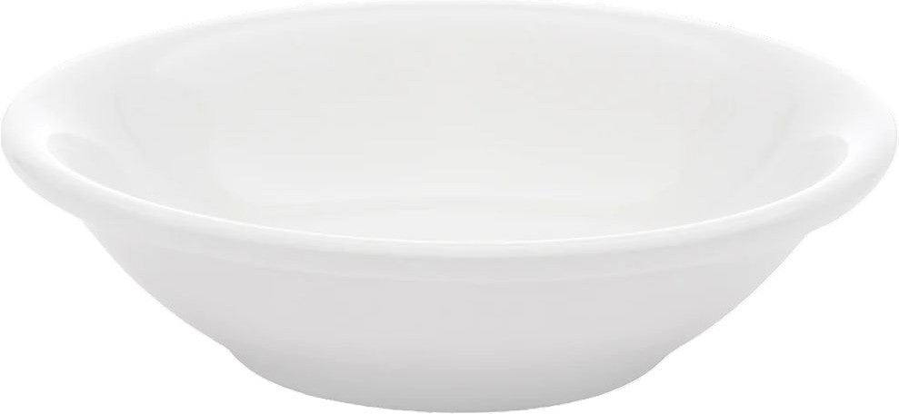 Browne - PALM 8" White Fruit Bowl, Pack of 12 - 563955