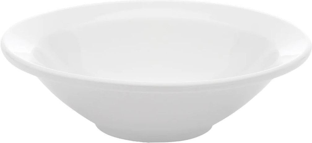 Browne - PALM 8" White Grapefruit Bowl, Pack of 12 - 563956