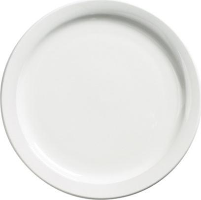 Browne - PALM 9" White Salad Plate, Pack of 12 - 563964