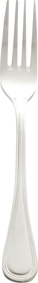 Browne - PARIS 6.5" Stainless Steel Salad Fork, Pack of 12 - 501910