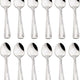 Browne - ROYAL 4.9" Stainless Steel Demi Tasse Spoon, Pack of 12 - 502625