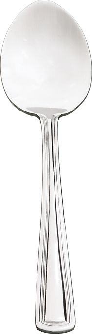 Browne - ROYAL 5.7" Stainless Steel Tea Spoon, Pack of 12 - 502623