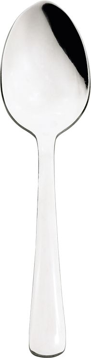 Browne - WIN2 6.3" Stainless Steel Tea Spoon, Pack of 12 - 503823