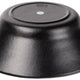 Bugambilia - Classic 186 Oz Large Black Round Bowl With Elegantly Textured - BR014BB