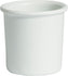 Bugambilia - Classic 1.6 Qt White Round Dressing Insert With Elegantly Textured - IR014WW