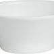 Bugambilia - Classic 1.9 Qt Small Round White Bowl With Elegantly Textured - BR012WW