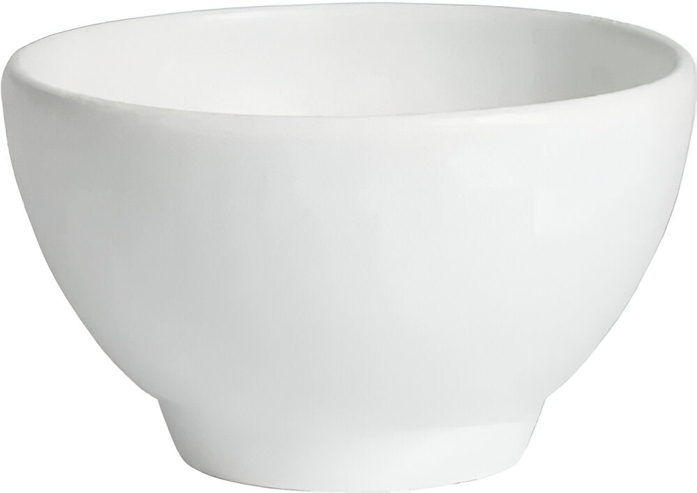 Bugambilia - Classic 20.29 Oz X-Small Round White Texas Bowl With Elegantly Textured - FRD31WW