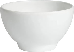 Bugambilia - Classic 236.8 Oz X-Large Round White Texas Bowl With Elegantly Textured - FRD35WW