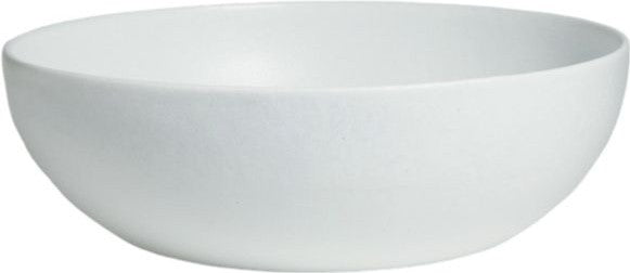 Bugambilia - Classic 507.2 Oz X-Large White Round Bowl With Elegantly Textured - BRD18WW