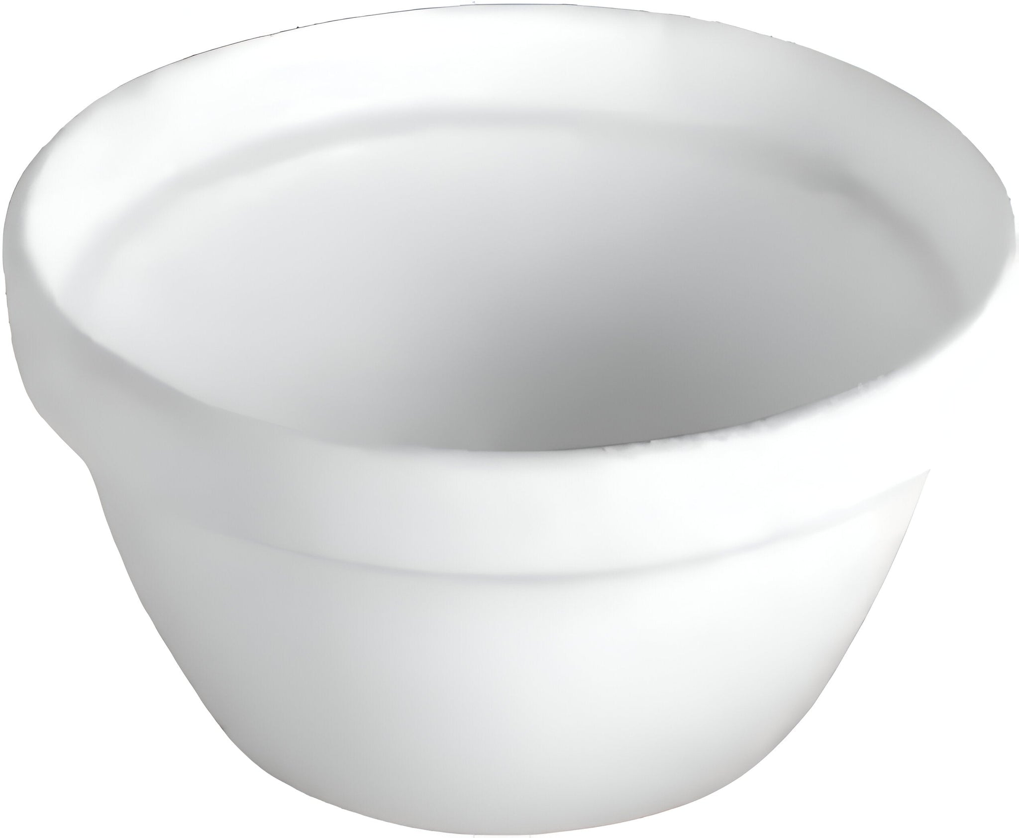 Bugambilia - Mod 10" x 6" Large Grey Round Bowl - TFRD24-MOD