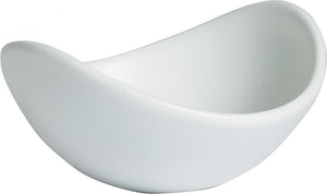 Bugambilia - Mod 11.84 Oz White Round Condiment Bowl With Glossy Smooth Finish - CRD04-MOD-WW