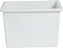 Bugambilia - Mod 135.26 Oz White Square Salad Bar Bowl With Glossy Smooth Finish - IS035-MOD-WW