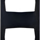 Bugambilia - Mod 20.82" x 12.75" Black Resin Coated Single Tile With 2 Rectangular Openings Fits For TPUD02 - T0A21-MOD