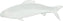 Bugambilia - Mod 8.45 Oz Large White Fish Platter With Glossy Smooth Finish - PHT05-MOD-WW