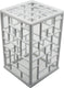 Bugambilia - Mod White Rectangular Mondrian Risers With Glossy Smooth Finish - CUB03-MOD-WW