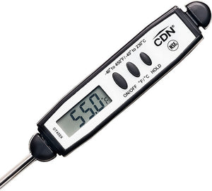 CDN - ProAccurate Green Waterproof Pocket Thermometer, Pack of 6 - DT450X-G