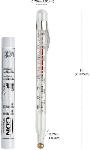 CDN - White Candy & Deep Fry Thermometer - TCF400