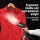 CHI - Full-Size Red Handheld Garment Steamer for Clothes - 11590CR