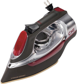 CHI - Gray Retractable Cord Steam Iron - 13106F